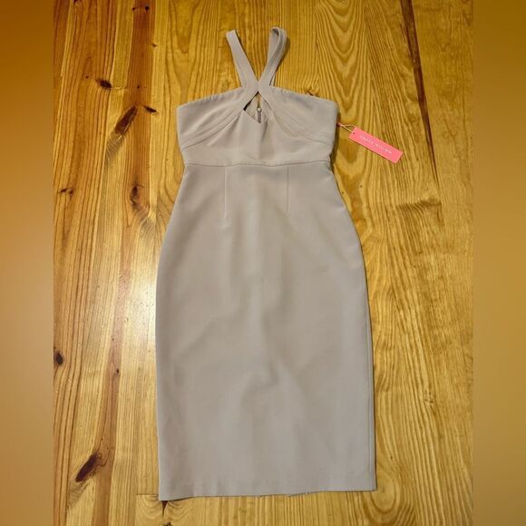 NWT GRACE WILLOW The Label Candence Beige Dress Women’s SZ 10 Australia - Picture 3 of 14